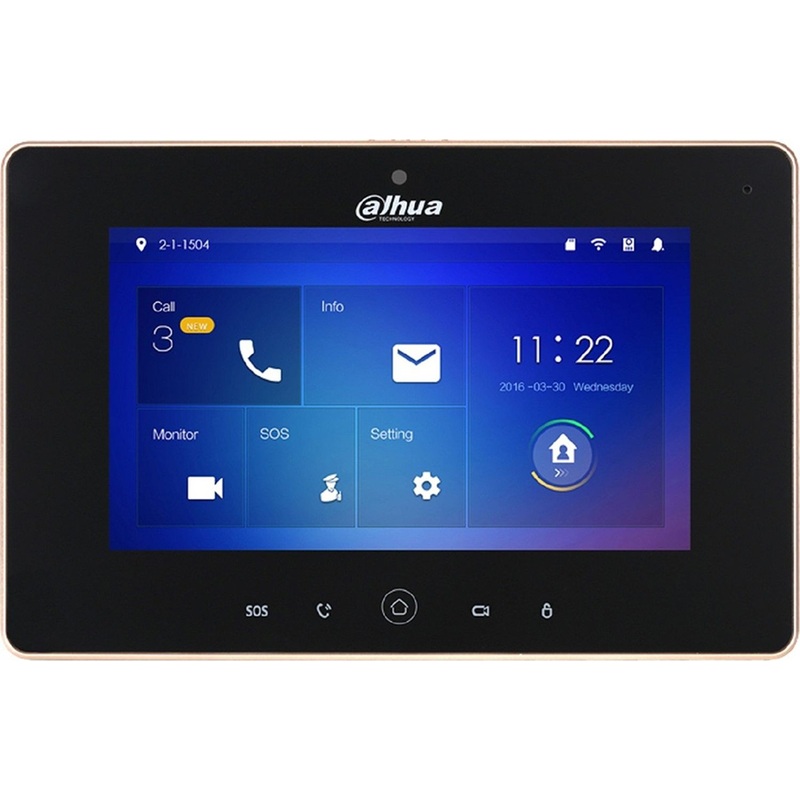 Изображение товара Монитор видеодомофона Dahua DHI-VTH5221D-S2 IP черный