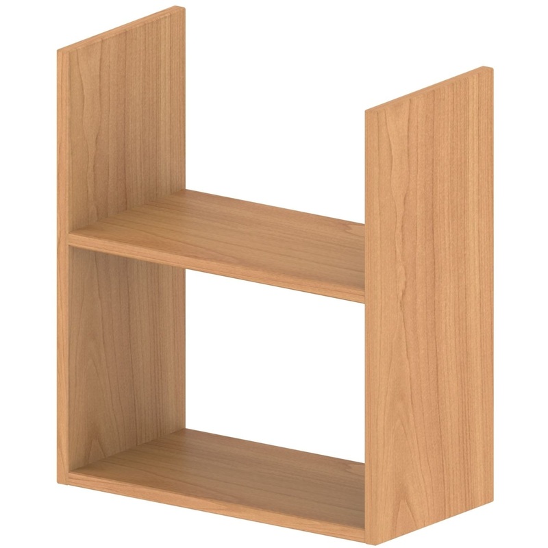 Изображение товара Навесная полка Easy to lead Easy One из ЛДСП цвет груша ароза 650x292x569 мм