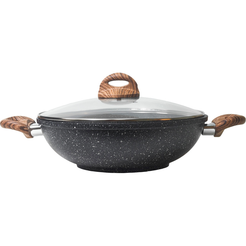 Изображение товара Сотейник Panairo Eco induction 28 см литой алюминий антипригарное покрытие Россия