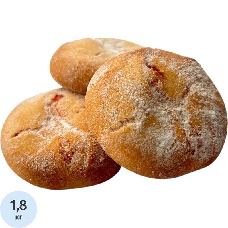 Изображение товара Печенье сдобное Северянин Эльзасское с малиновой начинкой 1.8 кг