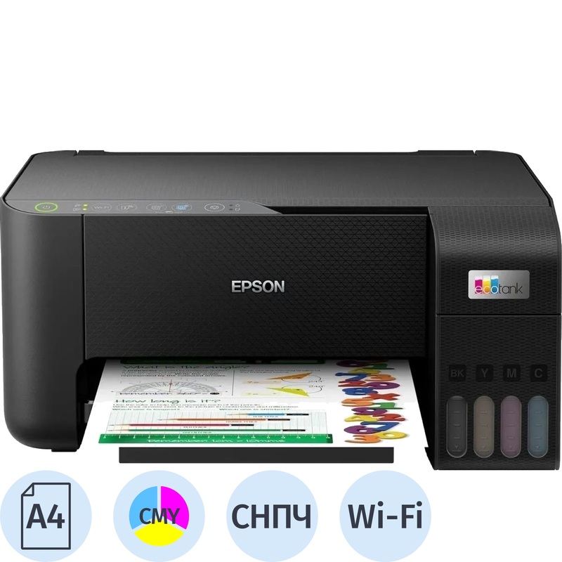 Изображение товара МФУ струйное Epson L3250 (C11CJ67412)