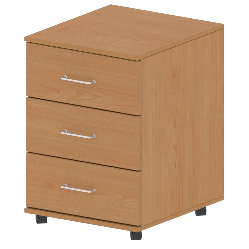 Изображение товара Тумба подкатная Бюджет 2556 груша 3 ящика мебель для хранения