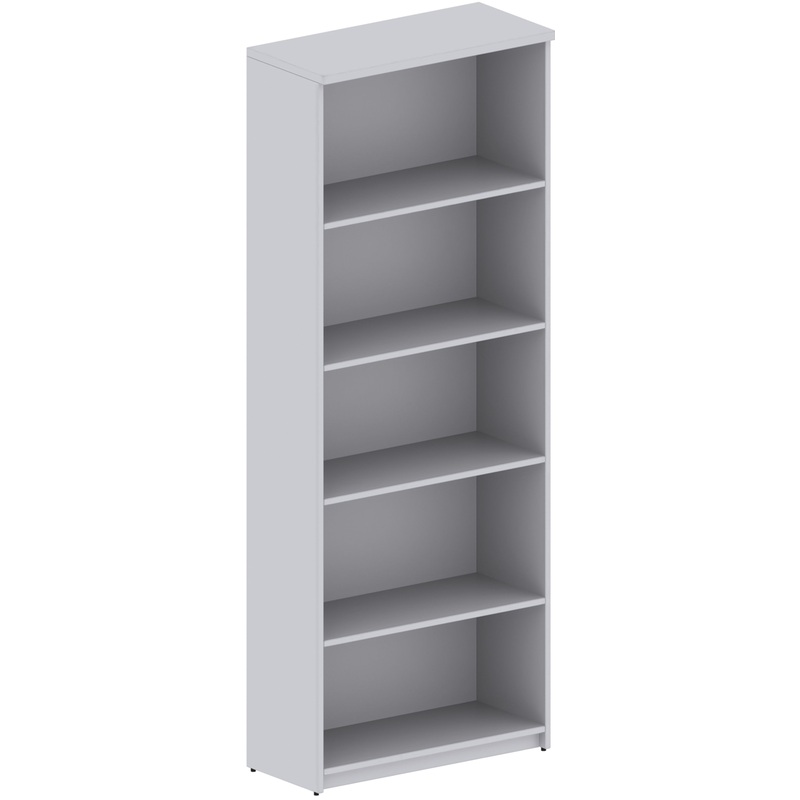 Изображение товара Уценка. Стеллаж для документов Easy One 908842 (серый, 768х370х1997 мм)