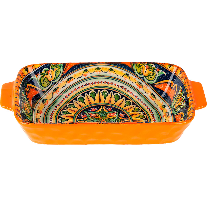 Изображение товара Форма для запекания Nouvelle Home Arabesque фарфоровая 22.5х12.5 см 2 шт.