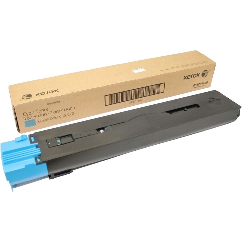 Изображение товара Оригинальный лазерный картридж Xerox 006R01660 голубой для принтеров