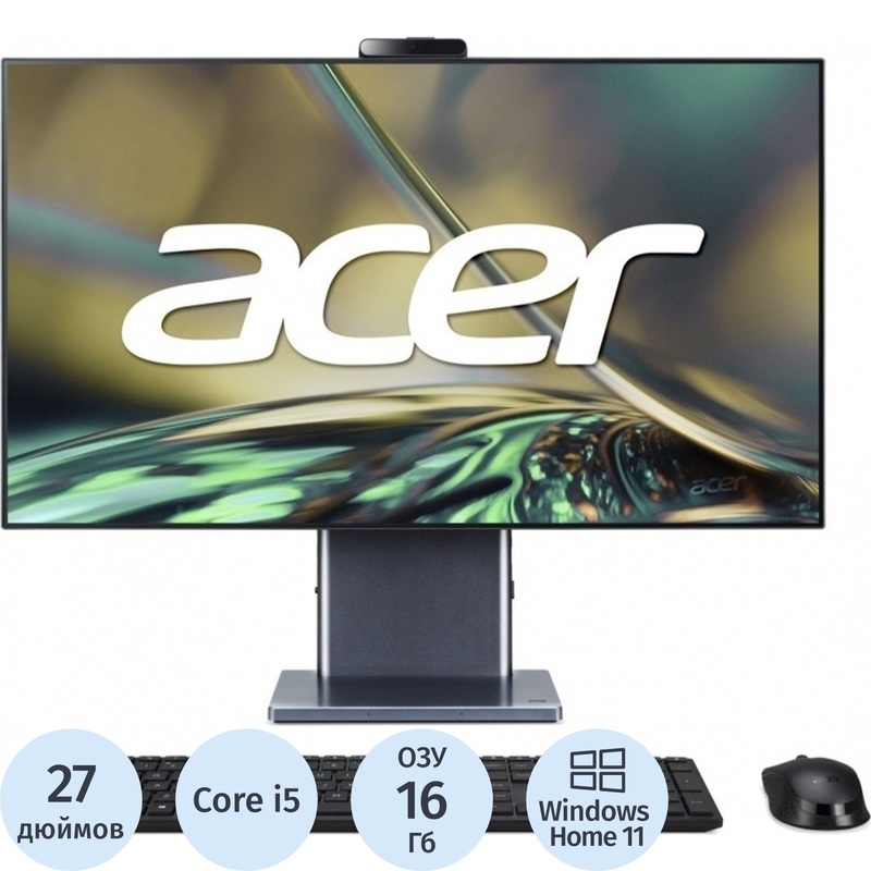 Изображение товара Моноблок 27 Acer Aspire S27-1755 (DQ.BKDCD.004)