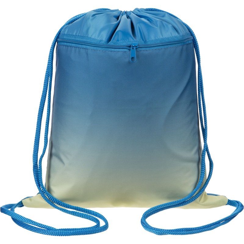 Изображение товара Мешок для сменной обуви Комус Класс Градиент с карманом 36x47 см синий