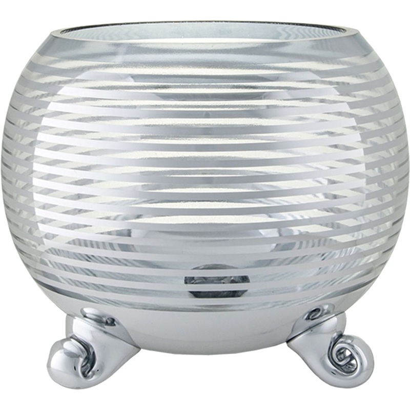 Изображение товара Подсвечник Вещицы Ваза 15 см серебристый для одной свечи