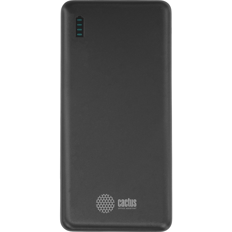 Изображение товара Внешний аккумулятор Cactus CS-PBFSAA-10000 10000 мАч 22.5W черный