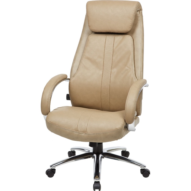 Изображение товара Кресло для руководителя Easy Chair 572 ТR бежевое экокожа металл