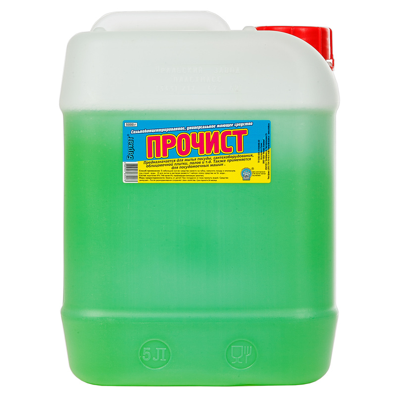 Изображение товара Бархат Прочист гель 5 л универсальное чистящее средство