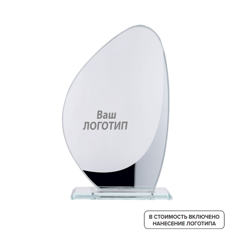 Изображение товара Стела Reflex стекло 13x4x20.5 см с индивидуальной гравировкой для наград и корпоративных подарков