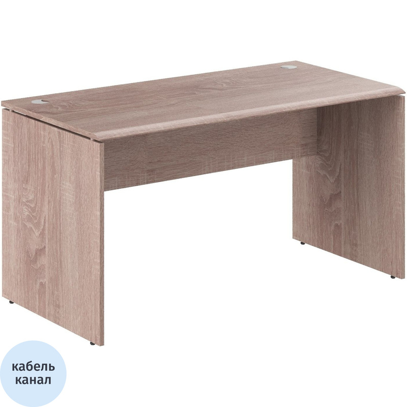 Изображение товара Стол прямой Wave WST 147 (дуб сонома, 1400х700х750 мм)