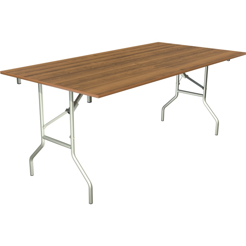 Изображение товара Стол обеденный Дельта складной (1800х900х750 мм) ночче эко/металлик