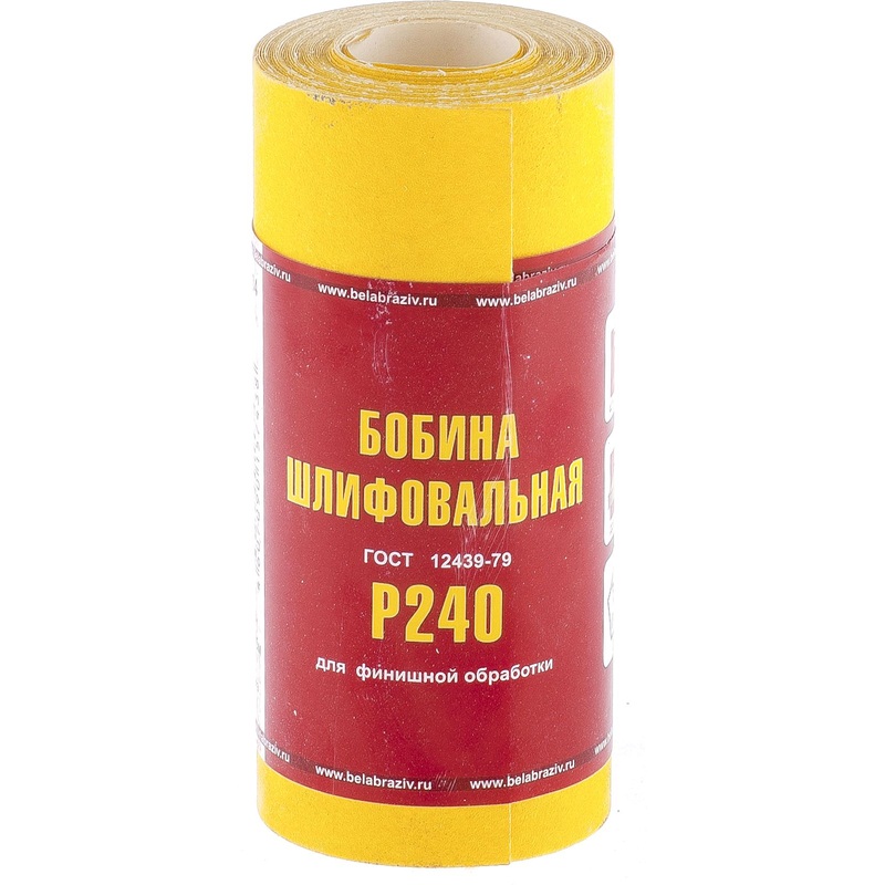 Изображение товара Шкурка БАЗ LP41C Р240 рулон 5 м для финальной шлифовки