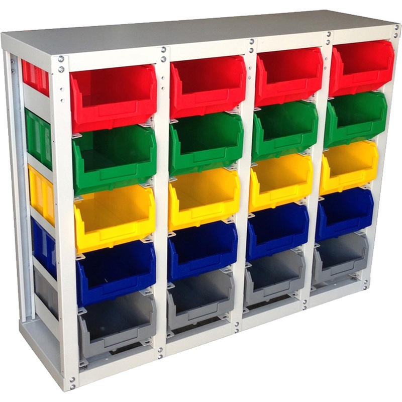 Изображение товара Стеллаж металлический с направляющими Стелла-Техник для хранения