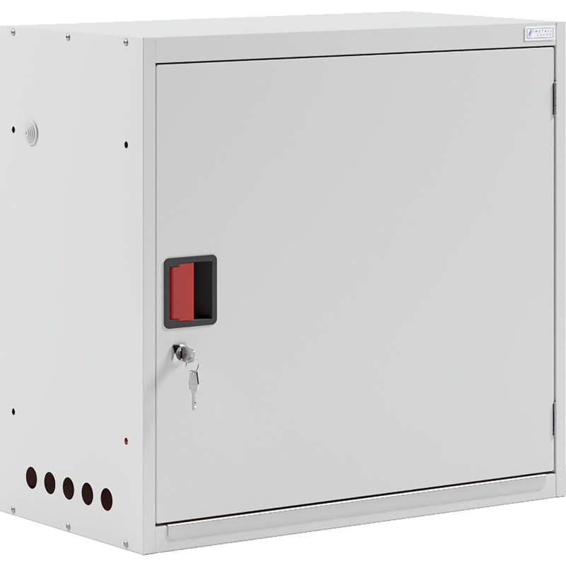 Изображение товара Шкаф для газовых баллонов Металл-Завод ШГР 27-2 (светло-серый, 740х385х700 мм)