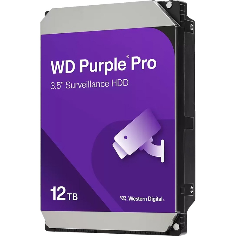 Изображение товара Жесткий диск Western Digital Purple Pro WD122PURP 12ТБ для видеонаблюдения и серверов