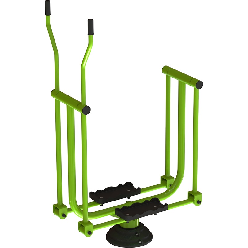 Изображение товара Уличный тренажер Лыжник для отработки техники лыжного хода надежный и прочный