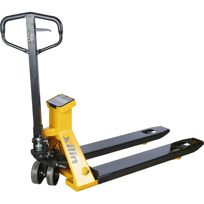 Изображение товара Гидравлическая тележка Xilin BFC25 с весами, 2500 кг, 550x1520 мм