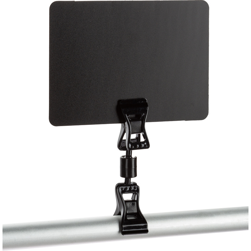 Изображение товара Ценникодержатель на прищепке FXS-DBL черный (10 штук в упаковке)