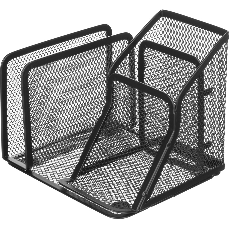 Изображение товара Подставка-органайзер для канцелярских принадлежностей Attache 4 отделения черная