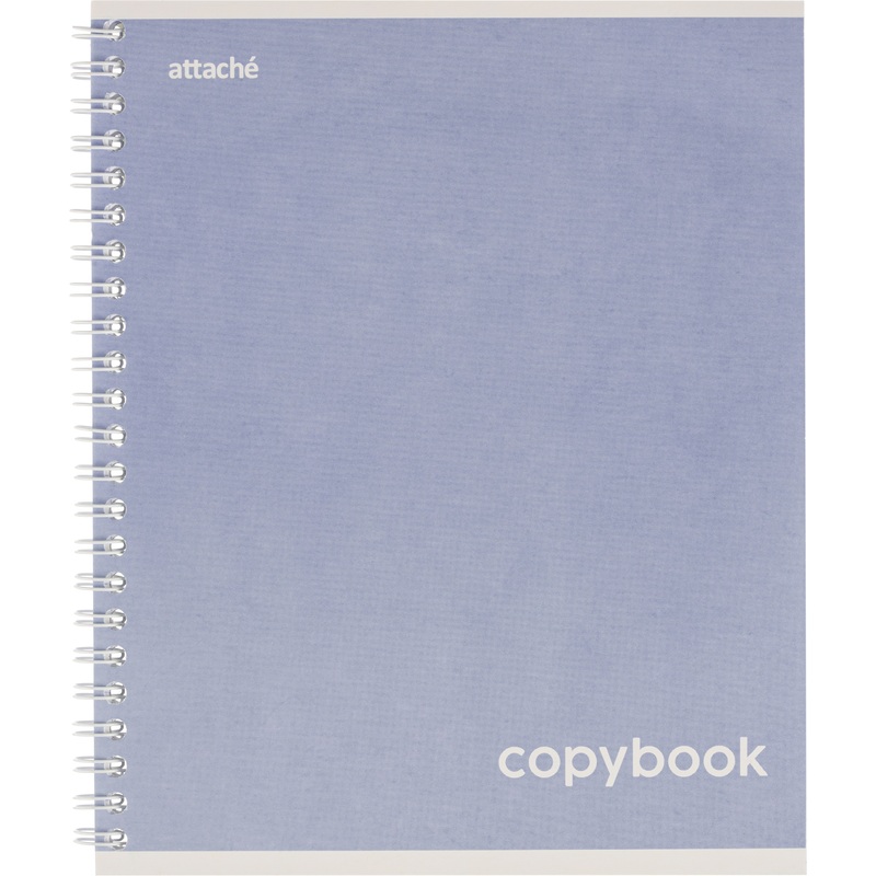 Изображение товара Бизнес-тетрадь Attache Акварель A5 80 листов фиолетовая в клетку на спирали