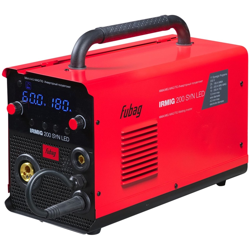 Изображение товара Сварочный инвертор Fubag IRMIG 200 SYN LED (646404) с LED-дисплеем