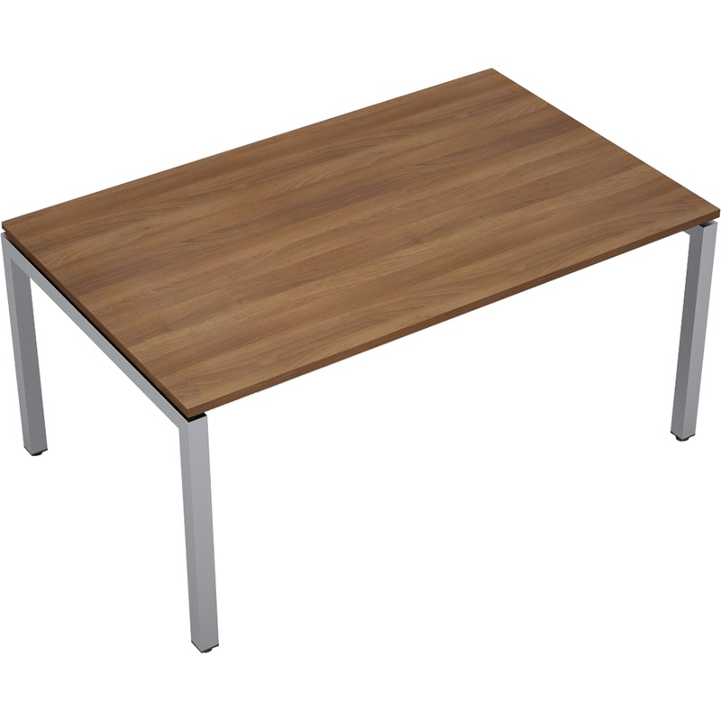 Изображение товара Стол для переговоров Avance 6МП.503 шамони тёмный/алюминий матовый 1400х1000х750 мм