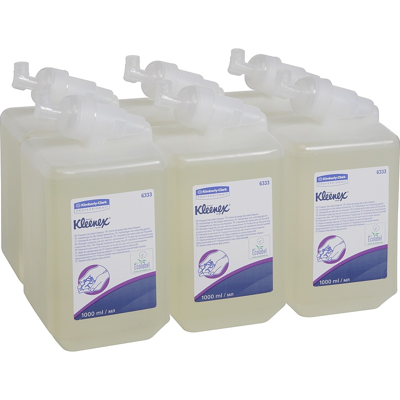 Изображение товара Картридж жидкое мыло Kimberly-Clark Kleenex 6333 1000 мл упаковка из 6 шт