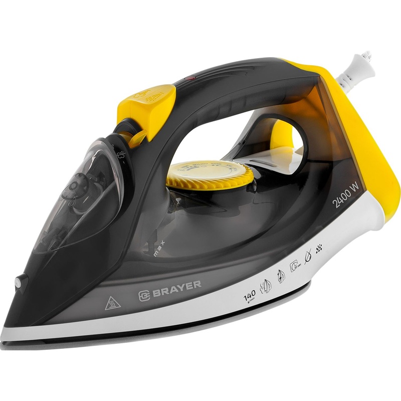 Изображение товара Утюг Brayer BR4003GY серый с системой пара и автоматическим отключением