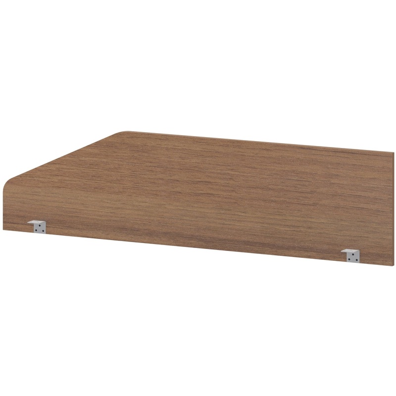 Изображение товара Экран к столу Арго А-524 из ЛДСП орех 1600х45х450 мм универсальный с крепежом