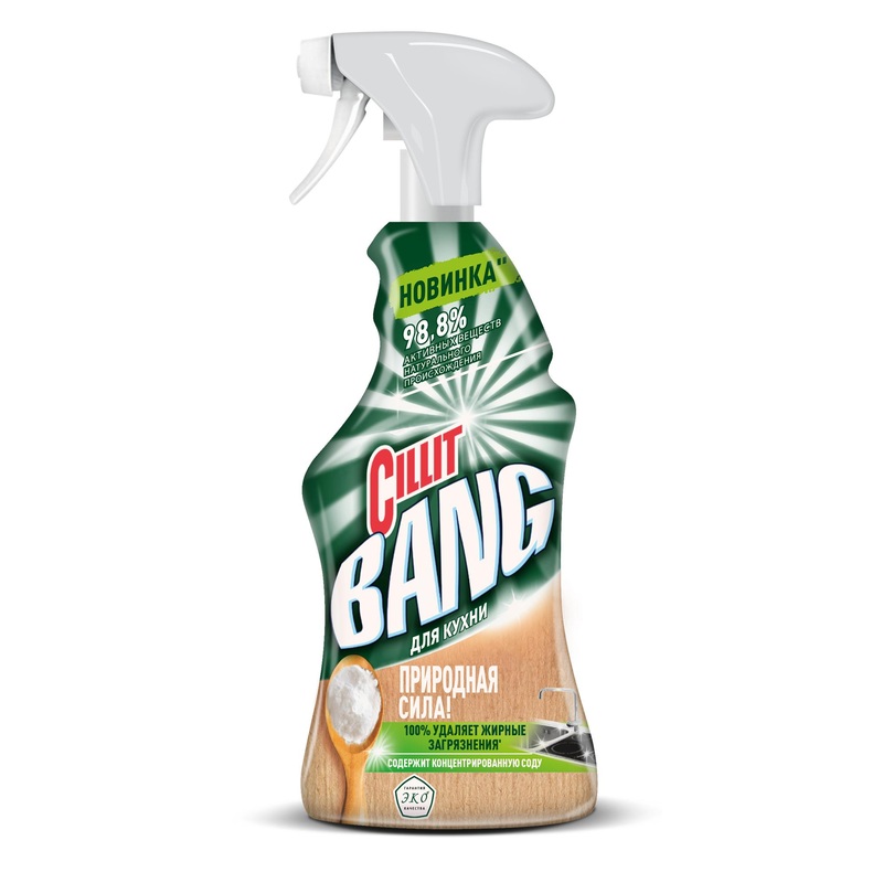 Изображение товара Чистящее средство для кухни Cillit Bang 0.45 л спрей