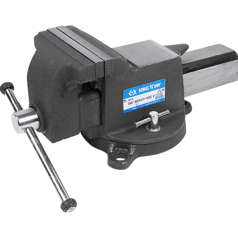 Изображение товара Слесарные тиски King Tony 150 мм модель 9TZ11-06 надежное закрепление