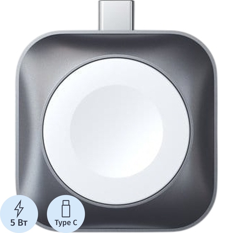 Изображение товара Сетевое зарядное устройство Satechi ST-TCMCAWM 5 Вт беспроводная зарядка Изображение товара Сетевое зарядное устройство Satechi ST-TCMCAWM 5 Вт беспроводная зарядка