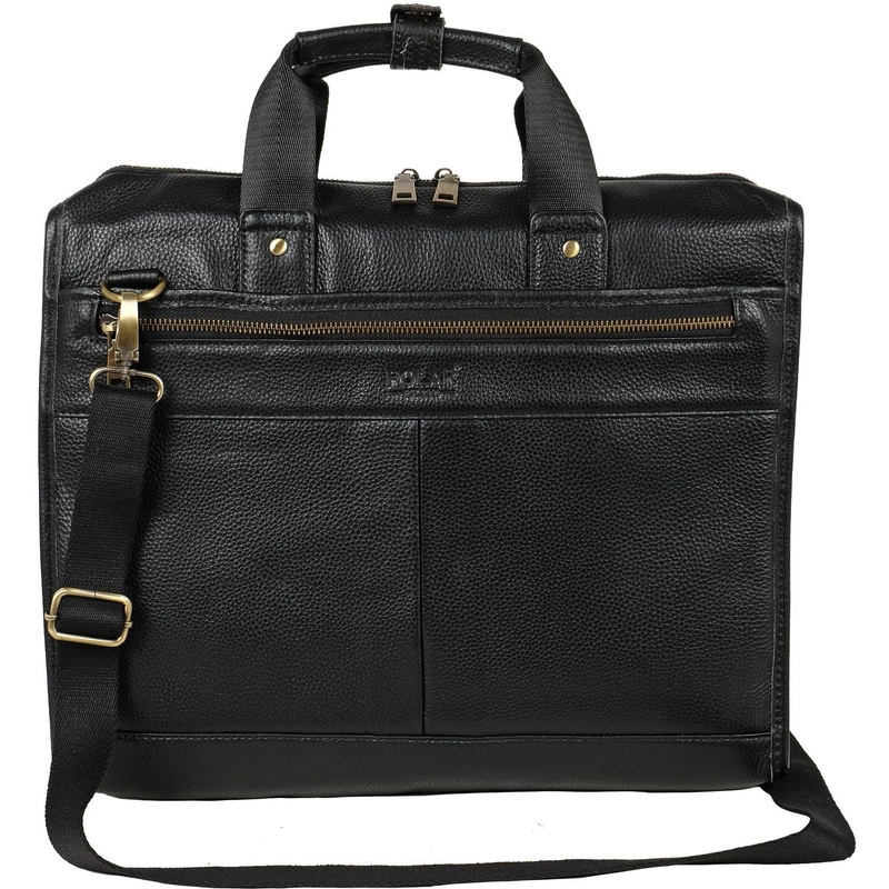 Изображение товара Деловая мужская сумка Polar черная 5191 Black