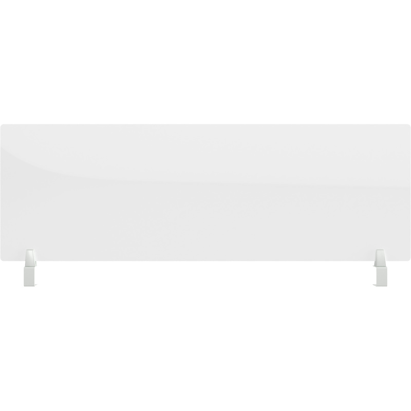 Изображение товара Акриловый экран на струбцине белый 1000х55х400 мм для разделения рабочего пространства