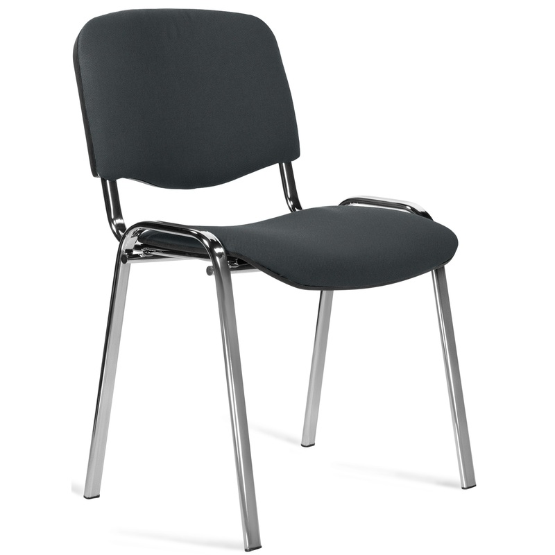 Изображение товара Стул офисный Easy Chair Изо серый ткань металл хромированный (1280112)