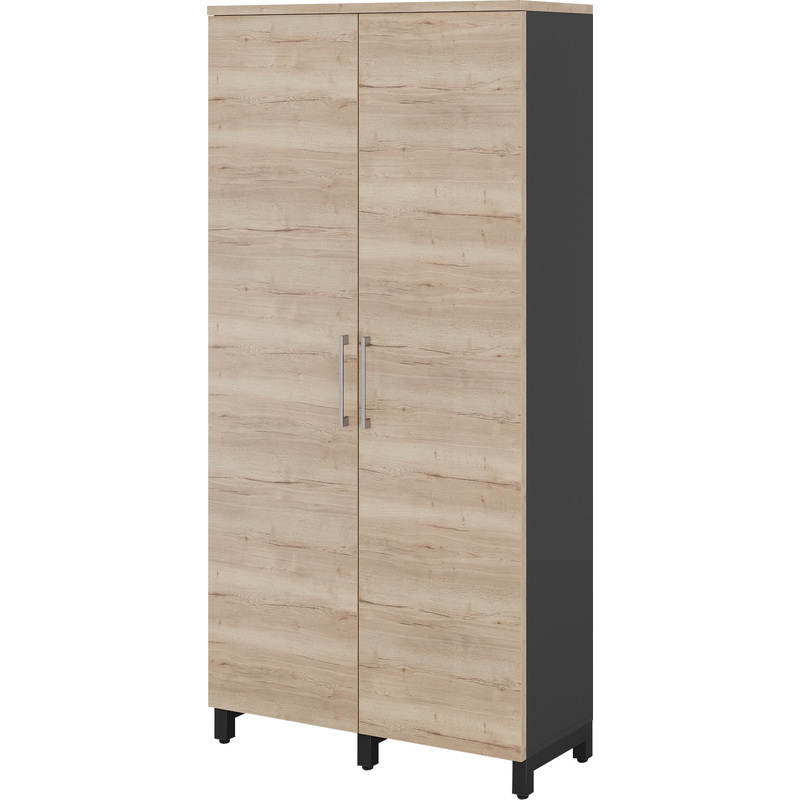 Изображение товара Шкаф для документов Kobor HR/5-90/60/M дуб натуральный/чёрный муар