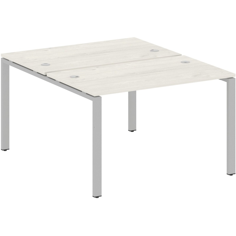 Изображение товара Рабочая станция Metal System Style БП.РАС-СП-2.2 дуб наварра/серый 1200x1475x750 мм