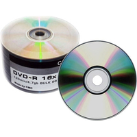 Диск DVD-R CMC 4.7 ГБ 16x bulk CMCDVDRB50 (50 штук в упаковке)