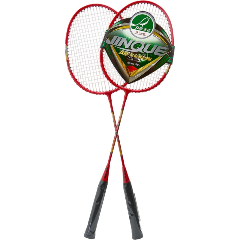 Изображение товара Набор для бадминтона Double Fish Jinque 1308 красный (2 ракетки)