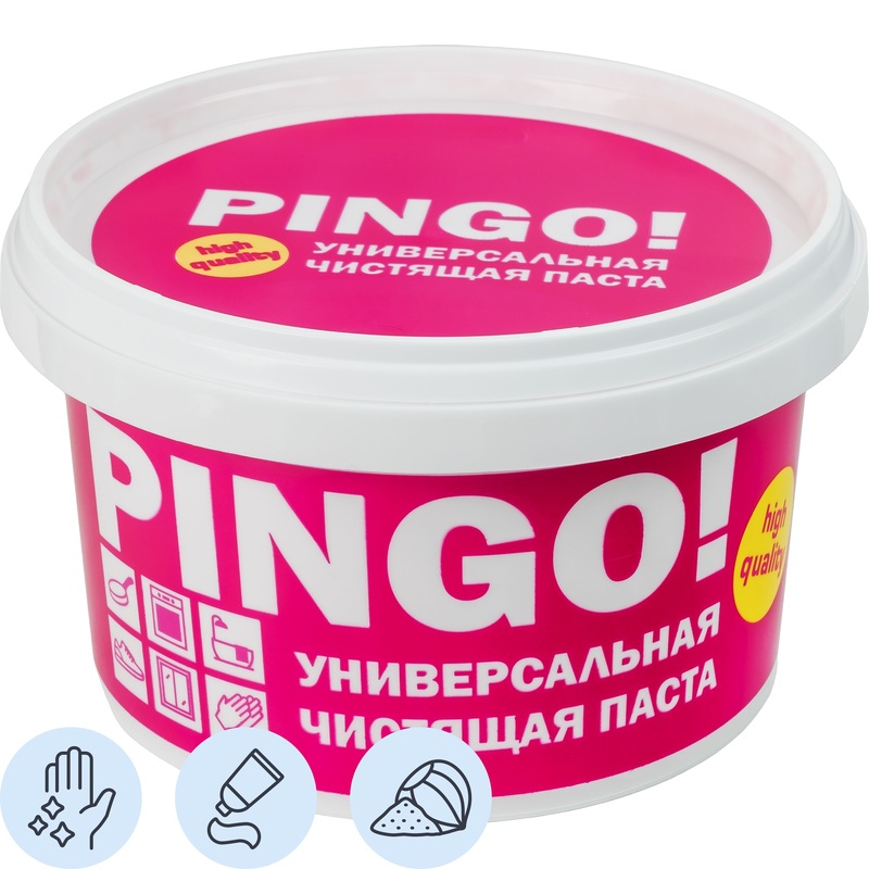 Изображение товара Паста Pingo очищающая для рук с абразивом 650 мл (12 штук в упаковке, 85010-19) Изображение товара Паста Pingo очищающая для рук с абразивом 650 мл (12 штук в упаковке, 85010-19)