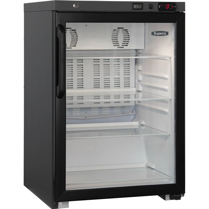 Изображение товара Шкаф холодильный Бирюса Б-W154DNZ Tczv 154л стеклянные двери электронное управление