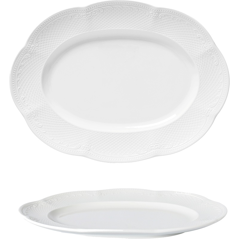 Изображение товара Блюдо сервировочное фарфоровое Aristocrat 30x22.5 см