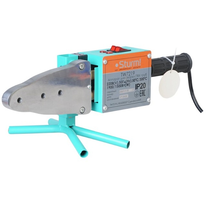 Изображение товара Аппарат для сварки пластиковых труб Sturm TW7219 1900 Вт