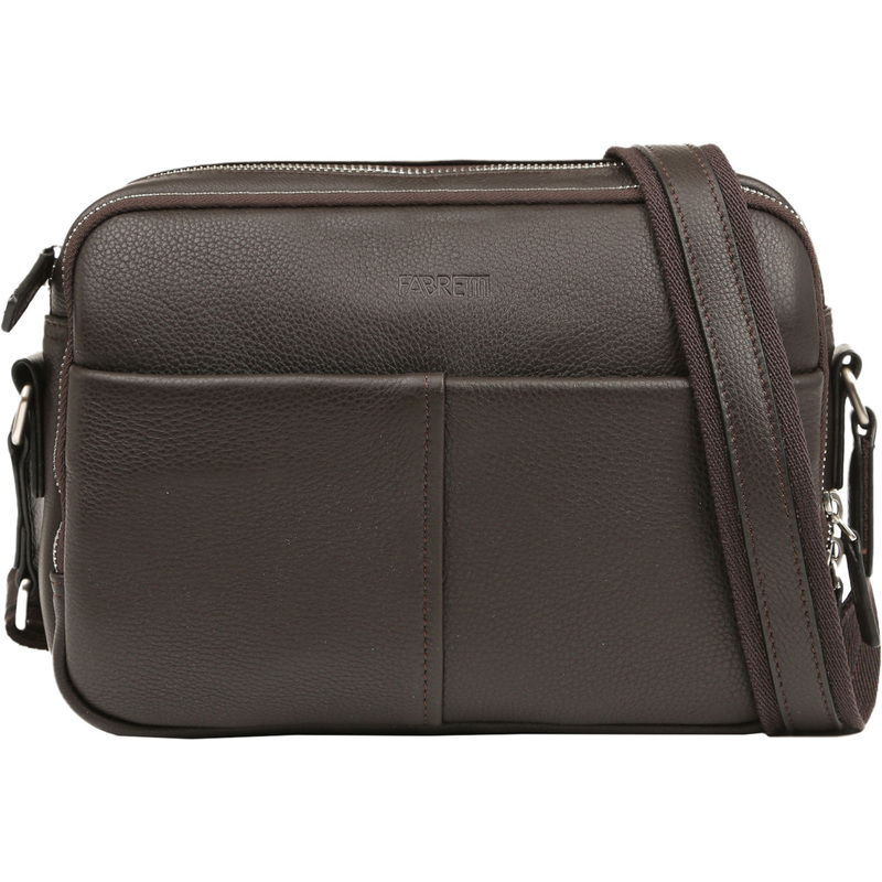 Изображение товара Сумка повседневная мужская Fabretti коричневая (L16830-12)