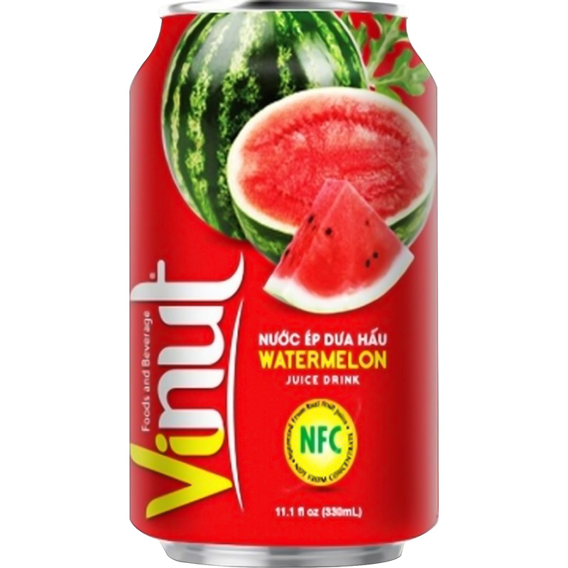 Изображение товара Негазированный напиток Vinut Watermelon Juice 0.33 л
