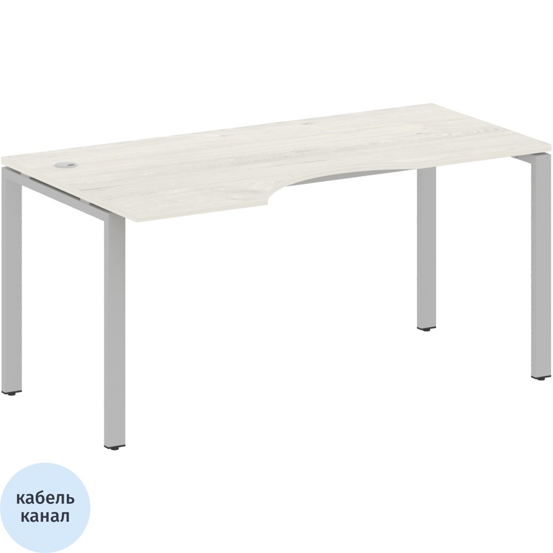 Изображение товара Эргономичный стол Metal System Style БП.СА-1 Л левый