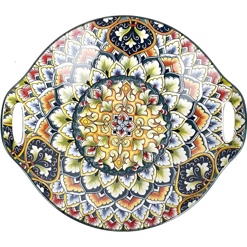 Изображение товара Блюдо для подачи фарфоровое Nouvelle Home Arabesque 22.5х20.5 см (2 штуки в упаковке)